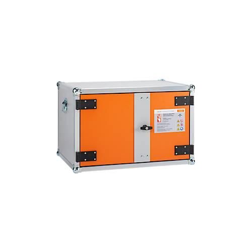 4052886464168 - Akku-Ladeschrank Premium 8 5 1-phasig LockEX Türverriegelung strombetriebener Rauchmelder akustischer Alarm belüftet ohne Stapelfüße B 890 x T 660 x H 520 mm lichtgrau reinorange 4052886464168 - Akku-Ladeschrank Premium 8 5 1-phasig LockEX Türverriegelung strombetriebener Rauchmelder akustischer Alarm belüftet ohne Stapelfüße B 890 x T 660 x H 520 mm lichtgrau reinorange