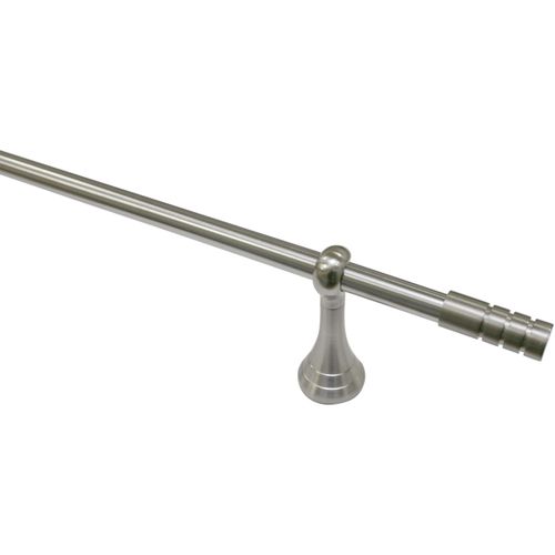 4003018272984 - Gardinenstange Gardinenstangen Set Metall Gardinenstangen Gr L 200 cm Ø 19 mm 1 läufig silberfarben (edelstahlfarben) Kinder Gardinenstangen für 1-Lauf 4003018272984 - Gardinenstange Gardinenstangen Set Metall Gardinenstangen Gr L 200 cm Ø 19 mm 1 läufig silberfarben (edelstahlfarben) Kinder Gardinenstangen für 1-Lauf