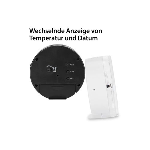 4262379092048 - Funkwecker »45299 x 4 cm Schwarz«