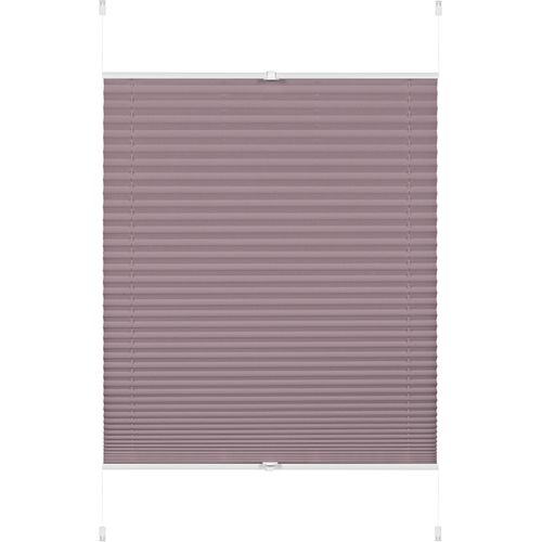 4003018352846 - Plissee EASYFIX Greta Plissees Gr 130 cm zweiseitig verschiebbar 60 cm beige (perlmuttfarben) Kinder Kinderzimmer-Plissees Plissee inkl dezenter Abdeckleiste (Staubschutz)