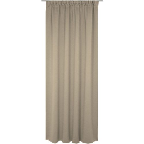 4004567486365 - Vorhang WIRTH Wiessee beige (natur) Gardinen 285cm Multifunktionsband 150cm Baumwolle Leinen Modal nach Maß B150cm H285cm