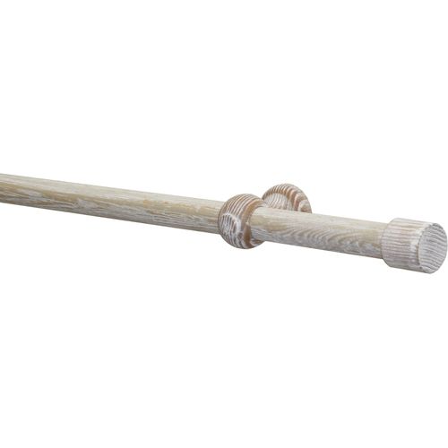 4003018376323 - Gardinenstange Gardinenstangen Set Shorty GARDINIA Ø 25 mm 1-läufig mit Bohren Holz 4003018376323 - Gardinenstange Gardinenstangen Set Shorty GARDINIA Ø 25 mm 1-läufig mit Bohren Holz