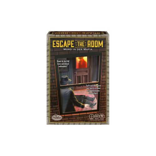 4005556765355 - ThinkFun - 76535 - Escape the Room - Mord in der Mafia könnt ihr den Fall lösen und lebend entkommen? Ein spannendes Escape-Spiel für zuhause