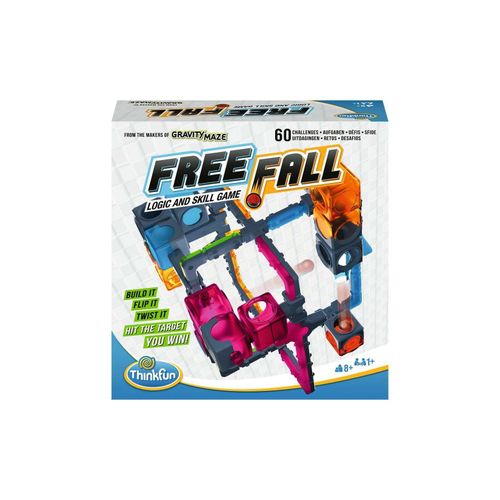 4005556765485 - ThinkFun - 76548 - Free Fall - Schwerkraft auf einem neuen Level! Logikspiel für Mädchen und Jungen ab 8 Jahren Von den Machern von Gravity Maze 4005556765485 - ThinkFun - 76548 - Free Fall - Schwerkraft auf einem neuen Level! Logikspiel für Mädchen und Jungen ab 8 Jahren Von den Machern von Gravity Maze