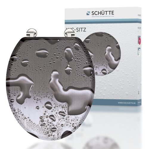 4008431800233 - Toilettensitz GREY STEEL MDF SCHÜTTE - Mehrfarbig 4008431800233 - Toilettensitz GREY STEEL MDF SCHÜTTE - Mehrfarbig