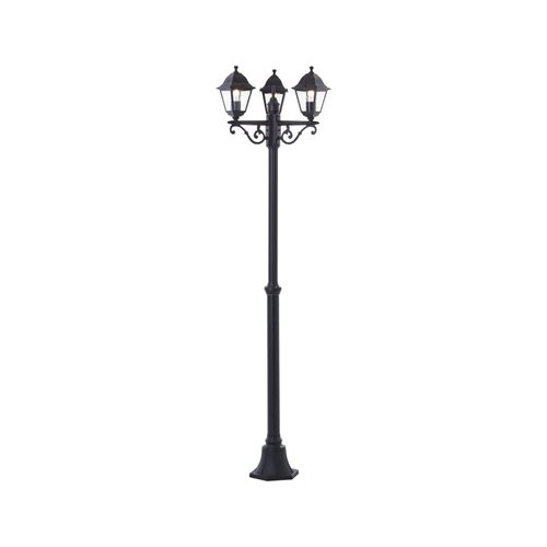 4004353356551 - Nissie Außenstandleuchte 3flg schwarz 3x A60 E27 60W geeignet für Normallampen (nicht enthalten) - schwarz - Brilliant 4004353356551 - Nissie Außenstandleuchte 3flg schwarz 3x A60 E27 60W geeignet für Normallampen (nicht enthalten) - schwarz - Brilliant