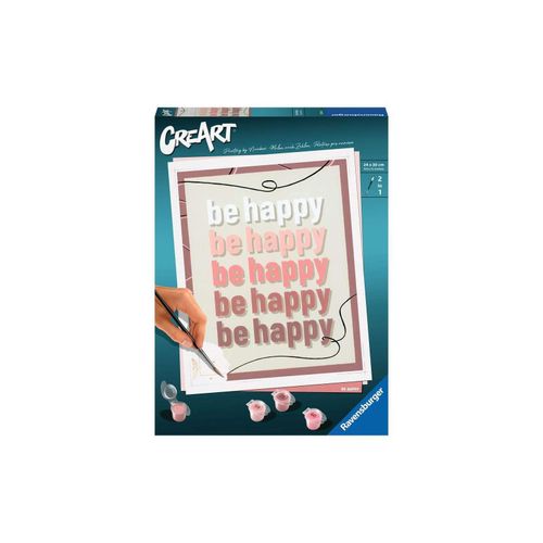4005556235445 - Malen nach Zahlen RAVENSBURGER Be Happy Malvorlagen bunt Kinder Basteln Malen Kosmetik Schmuck Made in Europe FSC - schützt Wald weltweit 4005556235445 - Malen nach Zahlen RAVENSBURGER Be Happy Malvorlagen bunt Kinder Basteln Malen Kosmetik Schmuck Made in Europe FSC - schützt Wald weltweit