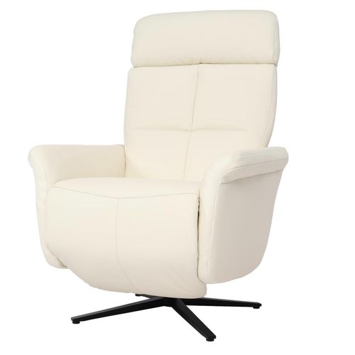 4057651806259 - Relaxsessel MCW-L10 Design Fernsehsessel TV-Sessel Liegesessel Liegefunktion drehbar Voll-Leder ~ creme-weiß 4057651806259 - Relaxsessel MCW-L10 Design Fernsehsessel TV-Sessel Liegesessel Liegefunktion drehbar Voll-Leder ~ creme-weiß