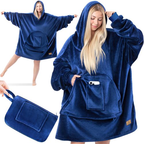 4255598312271 - KESSER® Hoodie Decke Kuscheldecke mit Ärmeln Deckenpullover Vielseitig Tragbare Decke zum Anziehen für Damen & Herren Sweatshirt Warm Kuschelpullover Erwachsene weich Ärmeldecke Oversize 4255598312271 - KESSER® Hoodie Decke Kuscheldecke mit Ärmeln Deckenpullover Vielseitig Tragbare Decke zum Anziehen für Damen & Herren Sweatshirt Warm Kuschelpullover Erwachsene weich Ärmeldecke Oversize