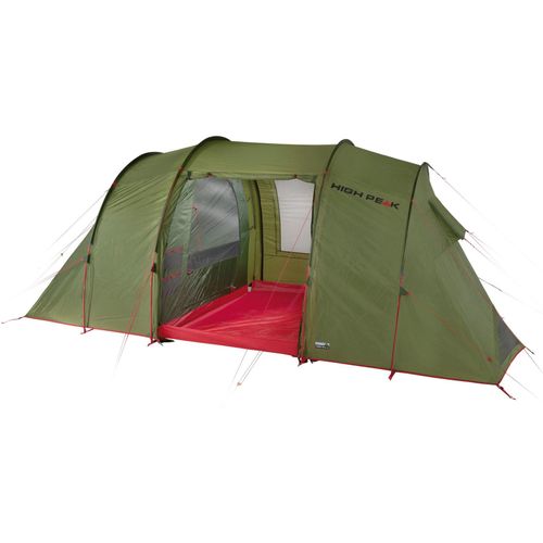 4001690103336 - Tunnelzelt HIGH PEAK Goose 4 LW Zelte Gr B H L 240 cm x 190 cm x 440 cm rot (pesto rot) Familienzelte Aluminiumgestänge 4001690103336 - Tunnelzelt HIGH PEAK Goose 4 LW Zelte Gr B H L 240 cm x 190 cm x 440 cm rot (pesto rot) Familienzelte Aluminiumgestänge