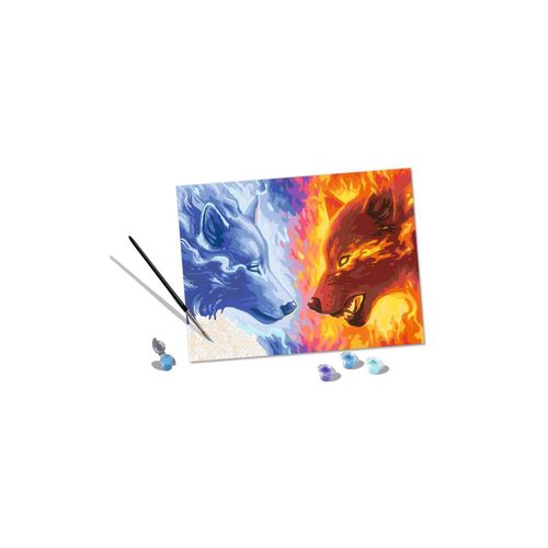 4005556235490 - Malen nach Zahlen RAVENSBURGER Creart - Fire & Ice Malvorlagen rot (rot blau) Kinder Basteln Malen Kosmetik Schmuck Made in Europe FSC schützt Wald weltweit 4005556235490 - Malen nach Zahlen RAVENSBURGER Creart - Fire & Ice Malvorlagen rot (rot blau) Kinder Basteln Malen Kosmetik Schmuck Made in Europe FSC schützt Wald weltweit