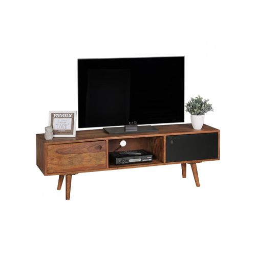 4250950242425 - WOHNLING Lowboard WL1973 sheesham 1 Fachboden 1400 x 350 x 450 cm