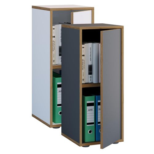 4051814443954 - Holz Büroschrank Ordner Aktenschrank Büromöbel Schrank Salia 2-fach Breite 30 cm Drehtür 4051814443954 - Holz Büroschrank Ordner Aktenschrank Büromöbel Schrank Salia 2-fach Breite 30 cm Drehtür