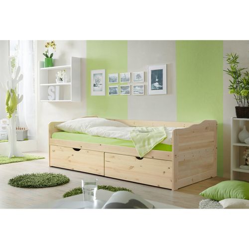 4251105957324 - TiCAA Sofabett Funktionsbett Gästebett Melanie Kiefer Natur 4251105957324 - TiCAA Sofabett Funktionsbett Gästebett Melanie Kiefer Natur