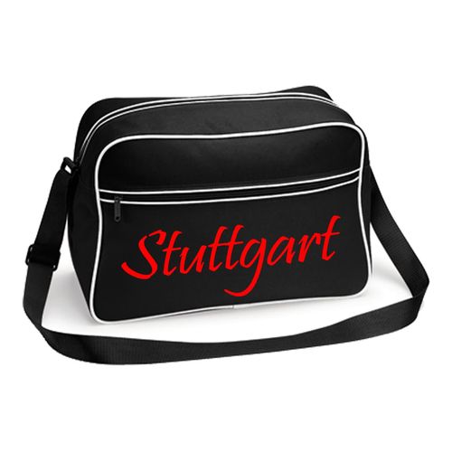 4068859512835 - multifanshop Retrotasche - Stuttgart - Schriftzug - Druck rot - Tasche 4068859512835 - multifanshop Retrotasche - Stuttgart - Schriftzug - Druck rot - Tasche