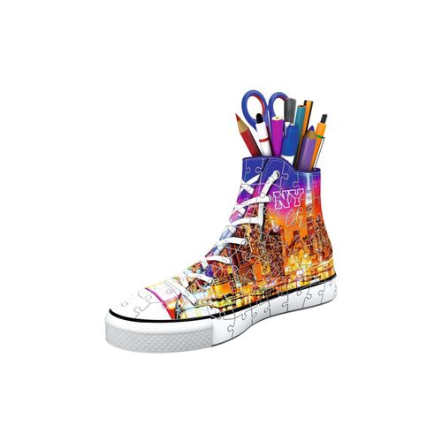 4005556111527 - 3D-Puzzle Sneaker Utensilo H12 cm 108 Teile Skyline 4005556111527 - 3D-Puzzle Sneaker Utensilo H12 cm 108 Teile Skyline