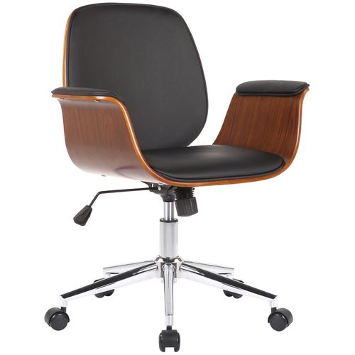 4251756442279 - Bürostuhl Kemberg Kunstleder I Chefsessel Mit Lehne I Höhenverstellbarer Schreibtischstuhl Mit Chromgestell 4251756442279 - Bürostuhl Kemberg Kunstleder I Chefsessel Mit Lehne I Höhenverstellbarer Schreibtischstuhl Mit Chromgestell