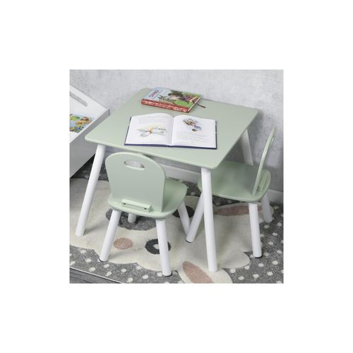 4000270935220 - 1 Kindertisch mit 2 Stühlen - versch Ausführungen - Mint 4000270935220 - 1 Kindertisch mit 2 Stühlen - versch Ausführungen - Mint