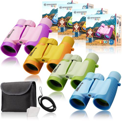 4007922063676 - BRESSER JUNIOR Kinderfernglas 3x30 in verschiedenen Farben Farbe blau