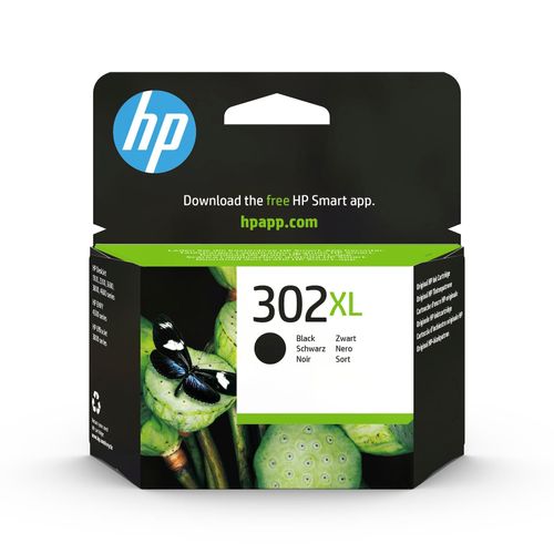 0888793803141 - Hewlett Packard Tintenpatrone Nr 302XL F6U68AE Schwarz (ca 480 Seiten) F6U68AE