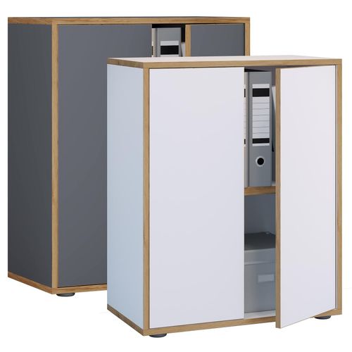 4051814443978 - Holz Büroschrank Ordner Aktenschrank Büromöbel Schrank Salia 2-fach Breite 60 cm Drehtüren 4051814443978 - Holz Büroschrank Ordner Aktenschrank Büromöbel Schrank Salia 2-fach Breite 60 cm Drehtüren