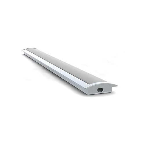 5410329652791 - Toolland - recessed slimline 8 mm - aluminium-einbauprofil für led-streifen - eloxiertes aluminium - silber - 2 m