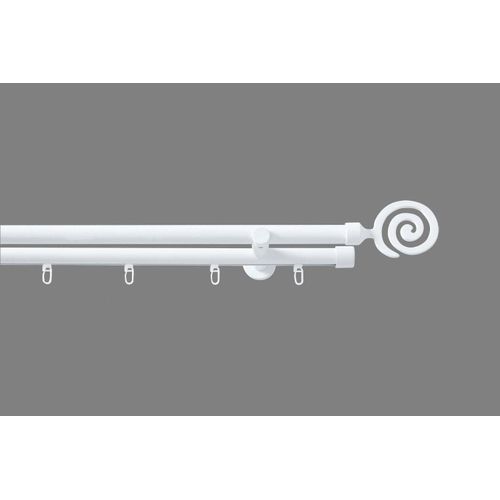 4015161084581 - Kombi-Vorhangstange Espiral Gardinenstangen Gr L 160 cm Ø 20 mm 2 läufig weiß Kinder Gardinenstangen für 4015161084581 - Kombi-Vorhangstange Espiral Gardinenstangen Gr L 160 cm Ø 20 mm 2 läufig weiß Kinder Gardinenstangen für