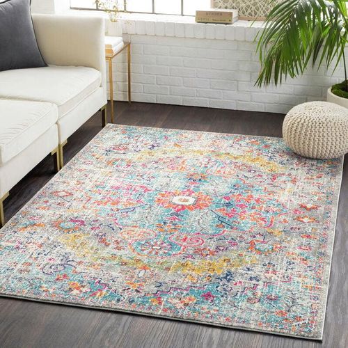 0888473791201 - Teppich SURYA Traditional Teppiche Gr B L 160 cm x 220 cm 11 mm 1 St beige Esszimmerteppiche Boho Kurzflor Orientteppich Wohnzimmer Schlafzimmer