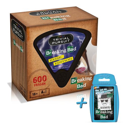 4250897425912 - Trivial Pursuit - Breaking Bad + Top Trumps Kartenspiel BUNDLE Gesellschafsspiele 4250897425912 - Trivial Pursuit - Breaking Bad + Top Trumps Kartenspiel BUNDLE Gesellschafsspiele