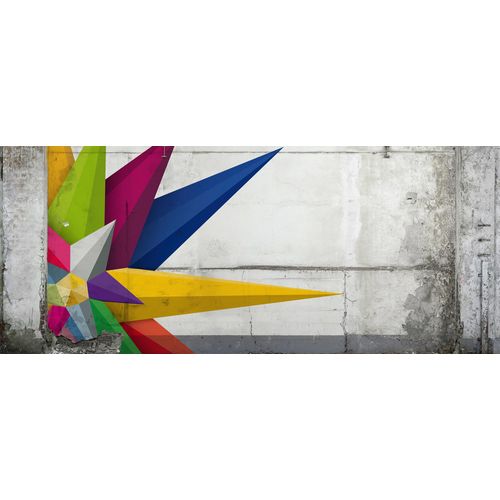 4059432170122 - Architects Paper Fototapete »Atelier 47 3D-Star« glatt 3D-Optik (6 St) Vlies Wand Schräge Decke blau|bunt|gelb|grün 4059432170122 - Architects Paper Fototapete »Atelier 47 3D-Star« glatt 3D-Optik (6 St) Vlies Wand Schräge Decke blau|bunt|gelb|grün