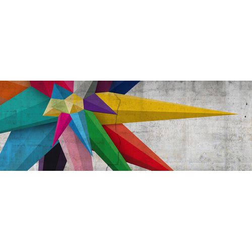 4059432170221 - Architects Paper Fototapete »Atelier 47 Used Star 2« glatt 3D-Optik (7 St) Vlies Wand Schräge Decke blau|bunt|gelb|grün 4059432170221 - Architects Paper Fototapete »Atelier 47 Used Star 2« glatt 3D-Optik (7 St) Vlies Wand Schräge Decke blau|bunt|gelb|grün