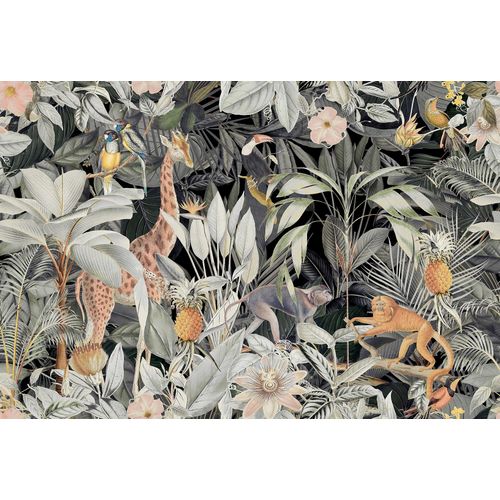 4059432199116 - LIVING WALLS Fototapete ARTist Nostalgic Animals Tapeten Vlies Wand Schräge Gr B L 4 m x 27 m bunt (beige grün orange) Fototapeten Blumen Tapeten 4059432199116 - LIVING WALLS Fototapete ARTist Nostalgic Animals Tapeten Vlies Wand Schräge Gr B L 4 m x 27 m bunt (beige grün orange) Fototapeten Blumen Tapeten