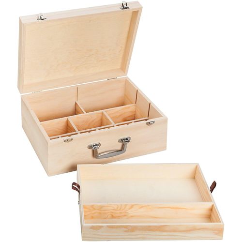 4058896138686 - Koffer aus Holz 35 x 25 x 15 cm