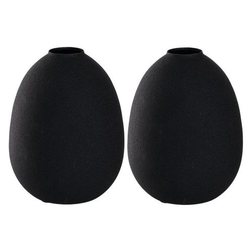 4045037416970 - LEONARDO Dekovase »Metall schwarz 16cm« (2 St)