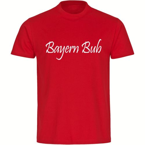 4068859149208 - multifanshop Herren T-Shirt - Bayern - Bayern Bub - Druck weiß - Männer