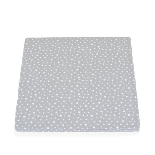 3800146249618 - Laufgittermatratze Comfort 88 x 88 x 5 cm Babybettmatratze Bezug waschbar grau sterne 3800146249618 - Laufgittermatratze Comfort 88 x 88 x 5 cm Babybettmatratze Bezug waschbar grau sterne