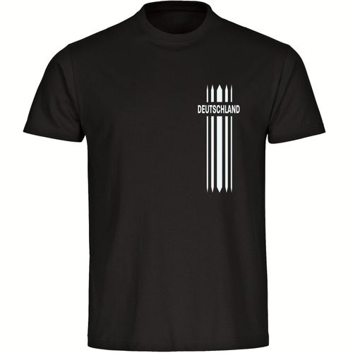 4068859249427 - multifanshop Herren T-Shirt - Deutschland - Streifen - Druck weiß - Männer 4068859249427 - multifanshop Herren T-Shirt - Deutschland - Streifen - Druck weiß - Männer