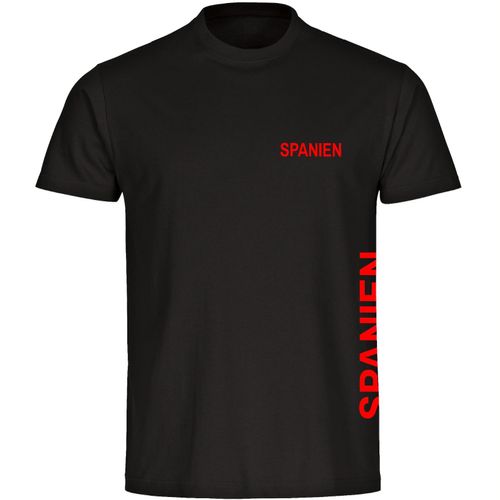 4068859215668 - multifanshop Herren T-Shirt - Spanien - Brust & Seite - Druck rot - Männer 4068859215668 - multifanshop Herren T-Shirt - Spanien - Brust & Seite - Druck rot - Männer