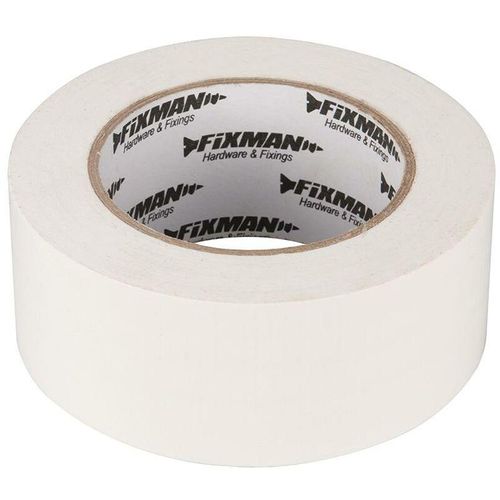 5024763112577 - Fixman - Extrarobustes Gewebeklebeband 50 mm x 50 m weiß