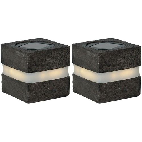 7391482062604 - Star Trading - led Solardeko Stonecube 2er Set 7391482062604 - Star Trading - led Solardeko Stonecube 2er Set