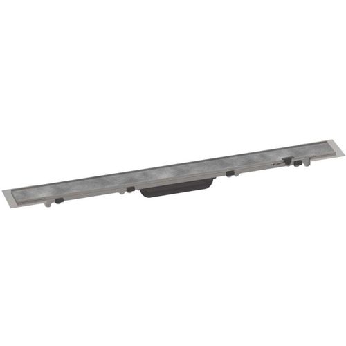 4059625350614 - RainDrain Rock Fertigset Duschrinne 700mm kürzbar und befliesbar 56030000 - 56030000 - Hansgrohe