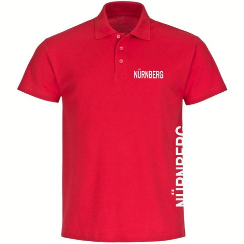 4068859086749 - multifanshop Poloshirt - Nürnberg - Brust & Seite - Druck weiß - Polo 4068859086749 - multifanshop Poloshirt - Nürnberg - Brust & Seite - Druck weiß - Polo