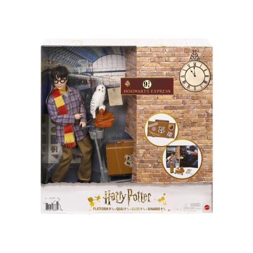 0887961963854 - Harry Potter Gleis 9 3 4 Spielset mit Harry Potter Puppe & Hedwig Figur mehrfarbig 0887961963854 - Harry Potter Gleis 9 3 4 Spielset mit Harry Potter Puppe & Hedwig Figur mehrfarbig