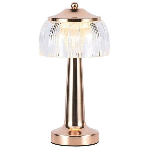 3800170202177 - V-tac - Gold Wiederaufladbare Tischlampen - Französisch - IP20 - 1W - 55 Lumen - 3IN1 - Modell Nr - VT-1048-FG