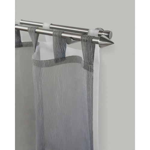 9002777381475 - Gardinenstange GARESA DIAMANT Gardinenstangen Gr L 430 cm Ø 16 mm 2 läufig silberfarben (edelstahlfarben) Gardinenstangen nach Maß Vorhanggarnitur verlängerbar Kegel edelstahl optik ohne Ringe 9002777381475 - Gardinenstange GARESA DIAMANT Gardinenstangen Gr L 430 cm Ø 16 mm 2 läufig silberfarben (edelstahlfarben) Gardinenstangen nach Maß Vorhanggarnitur verlängerbar Kegel edelstahl optik ohne Ringe