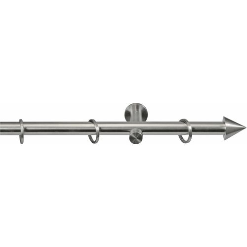 9002777300841 - Gardinenstange GARESA ORION Gardinenstangen Gr L 380 cm Ø 16 mm 1 läufig silberfarben (edelstahlfarben) Gardinenstangen nach Maß Vorhanggarnitur verlängerbarSpitze Edelstahl m Ringe und Haken 9002777300841 - Gardinenstange GARESA ORION Gardinenstangen Gr L 380 cm Ø 16 mm 1 läufig silberfarben (edelstahlfarben) Gardinenstangen nach Maß Vorhanggarnitur verlängerbarSpitze Edelstahl m Ringe und Haken