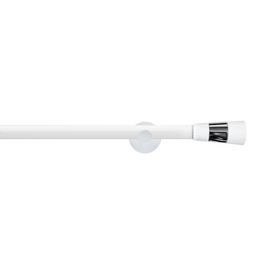 9002777363556 - Gardinenstange GARESA WHITE Gardinenstangen Gr L 450 cm Ø 20 mm 1 St 1 läufig weiß Gardinenstangen nach Maß Vorhanggarnitur verlängerbar Wandmontage Endknopf 2-farbig 9002777363556 - Gardinenstange GARESA WHITE Gardinenstangen Gr L 450 cm Ø 20 mm 1 St 1 läufig weiß Gardinenstangen nach Maß Vorhanggarnitur verlängerbar Wandmontage Endknopf 2-farbig