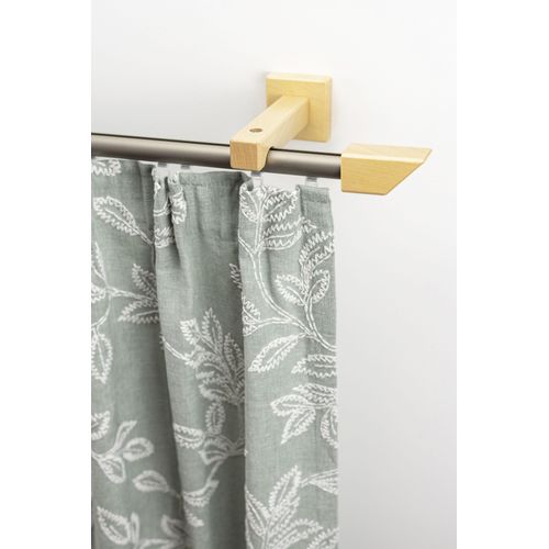 9002777395526 - Gardinenschiene GARESA Cubus Quadros Innenlauf Gardinenstangen Gr L 500 cm 1 St 1 läufig beige (natur chromfarben) Gardinenschienen Innenlauf-Vorhanggarnitur verlängerbar Holz-Aluminium 9002777395526 - Gardinenschiene GARESA Cubus Quadros Innenlauf Gardinenstangen Gr L 500 cm 1 St 1 läufig beige (natur chromfarben) Gardinenschienen Innenlauf-Vorhanggarnitur verlängerbar Holz-Aluminium