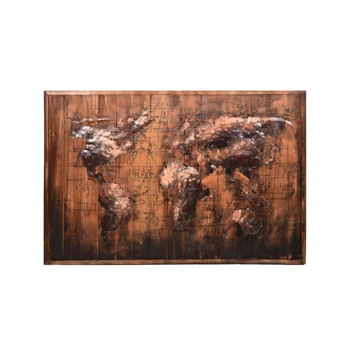 4041908127464 - 3D Metallbild Weltkarte Metall Wandbild Retro Vintage Bild Küche Wohnzimmer Deko 4041908127464 - 3D Metallbild Weltkarte Metall Wandbild Retro Vintage Bild Küche Wohnzimmer Deko