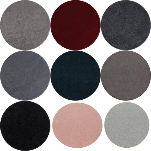 4053658996429 - Wunderschöne ATA Teppich Moderner Einfarbig Teppich Rund Höhe 12 mm